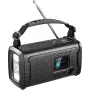 Sandberg Survivor DAB+ -radio All-in-1 20000 mAh varavirtalähde musta