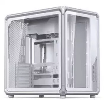 Jonsbo X400 PC-kotelo, Midi Tower, ATX, karkaistu lasi – valkoinen