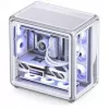 Jonsbo X400 PC-kotelo, Midi Tower, ATX, karkaistu lasi – valkoinen