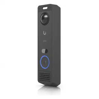 Ubiquiti UVC-G6-Entry kaikkien sääolosuhteiden PoE+ ovikello parannetuilla AI-tunnistuksilla, kaksisuuntainen ääni, toissijainen pakettikamera ja integroitu Access Reader