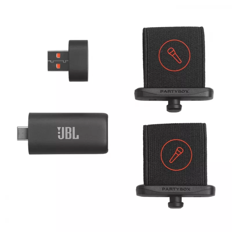 JBL EasySing Mics musta mikrofonisetti