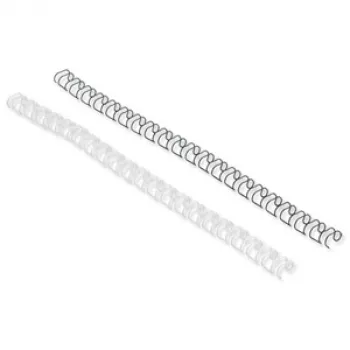 GBC sidontarenkaat MultiBind 8mm, musta, 130 arkkia, A4, 187 mm, 91 mm, 100 kpl