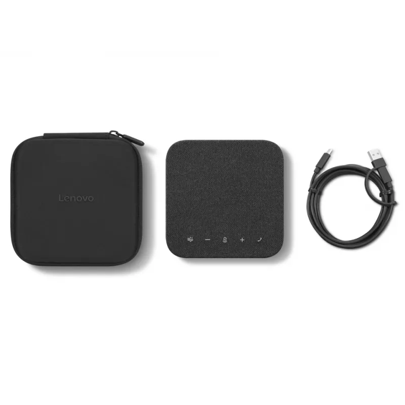 Lenovo kaiutinpuhelin 4Y71Q47766 — PC Bluetooth, USB-C, Li-Ion-akku 4215 mAh, musta
