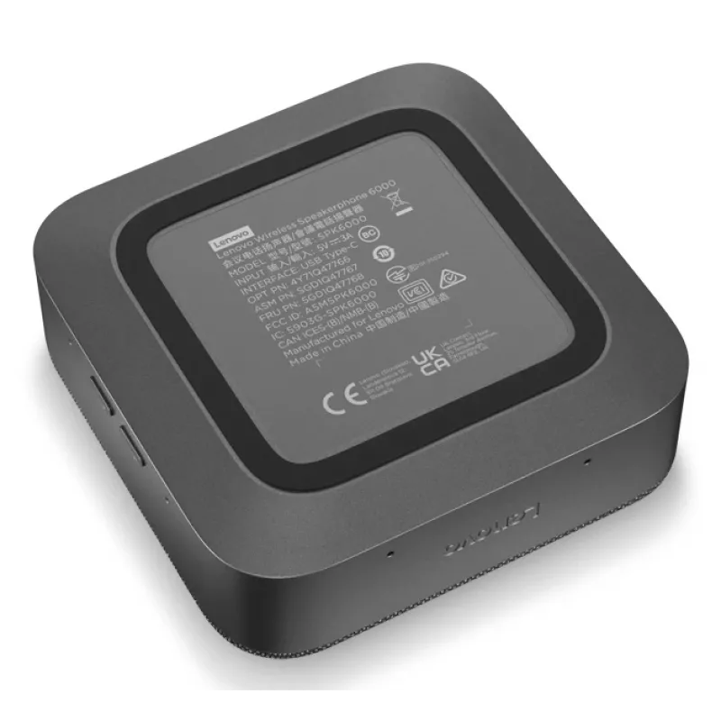 Lenovo kaiutinpuhelin 4Y71Q47766 — PC Bluetooth, USB-C, Li-Ion-akku 4215 mAh, musta