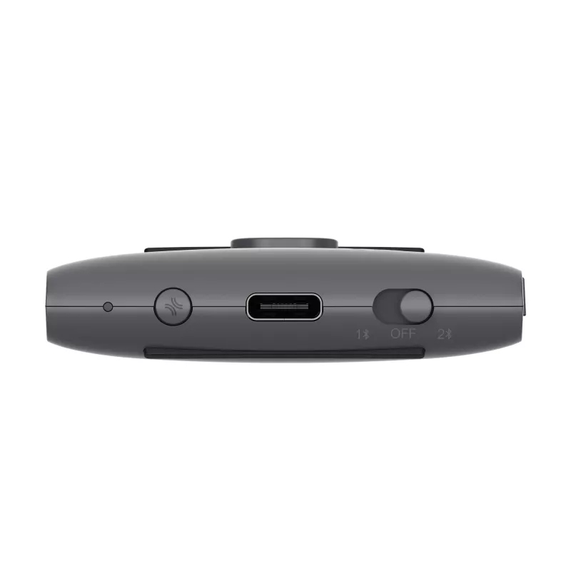 Langaton kaksikätinen Bluetooth-hiiri Lenovo 4Y51T62792 — IR LED, 4000 DPI, 7 painiketta, rulla, harmaa