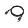 DisplayPort-kaapeli Lenovo 4X91U92142 — DisplayPort–DisplayPort, 1,8 m, musta