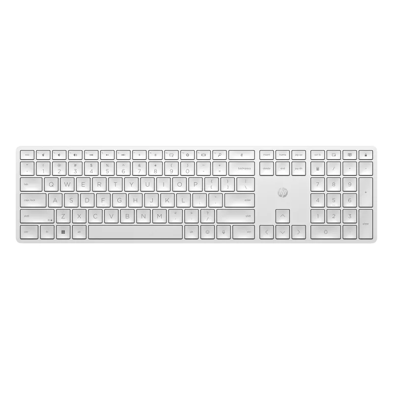 HP 450 ohjelmoitava langaton täysikokoinen näppäimistö RF Wireless USB musta