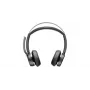 HP Poly Voyager Focus 2-M USB-C-C kuulokemikrofoni USB-C/A-sovitin Poly+ 3 vuotta