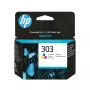HP 303 kolmivärinen alkuperäinen mustesuutin