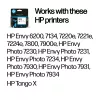 HP 303 kolmivärinen alkuperäinen mustesuutin