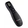 Verbatim Keynote langaton esityskaukosäädin LCD-näytöllä, RF, USB, 30 m, musta