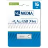 MyMedia MyAlu USB 3.2 Gen 1 USB-muistitikku 16 GB USB Type-A 3.2 Gen 1 (3.1 Gen 1) hopea
