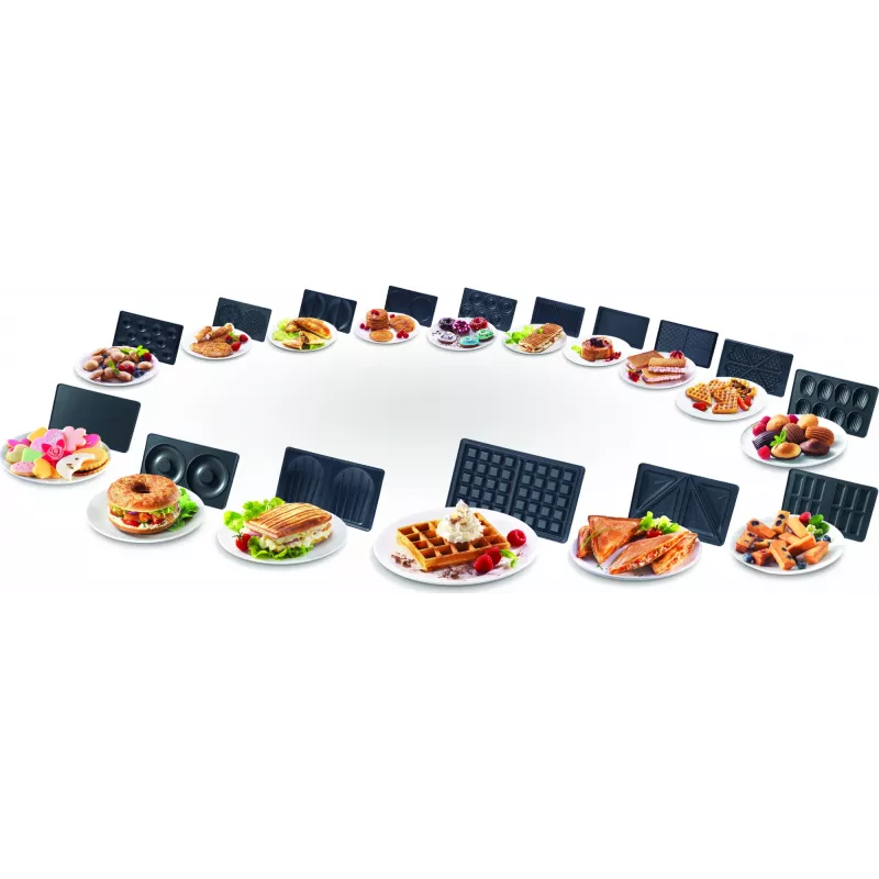 Tefal Snack Collection SW853D voileipägrilli ja vohvelirauta