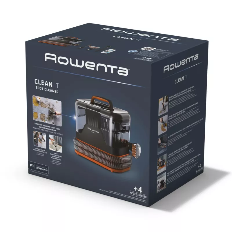 Rowenta Clean It IN5011F0 — märkä- ja kuivaimuri, pussiton, vesisuodatus, 1,5 l, 400 W
