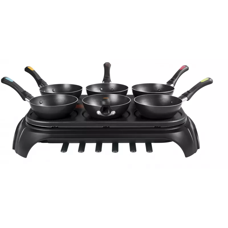 Tefal WokParty Duo PY5828 musta, ruostumaton teräs 1000 W