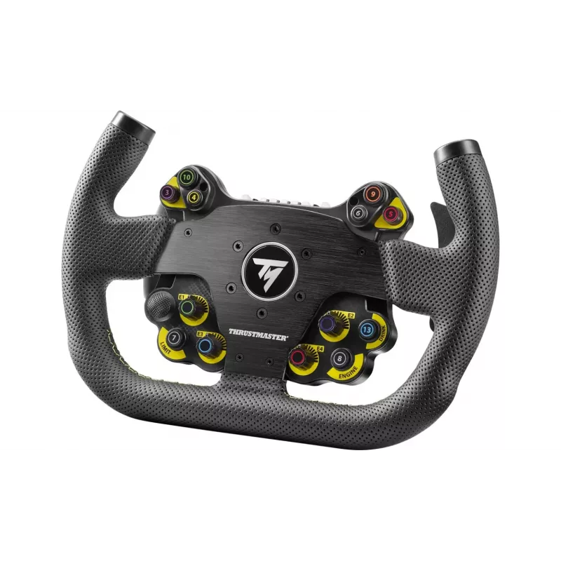 Thrustmaster EVO Racing 31U nahka musta, keltainen ratti PC, PlayStation 4, PlayStation 5, Xbox