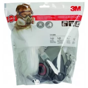 3M 6002C uudelleenkäytettävä hengityssuojain