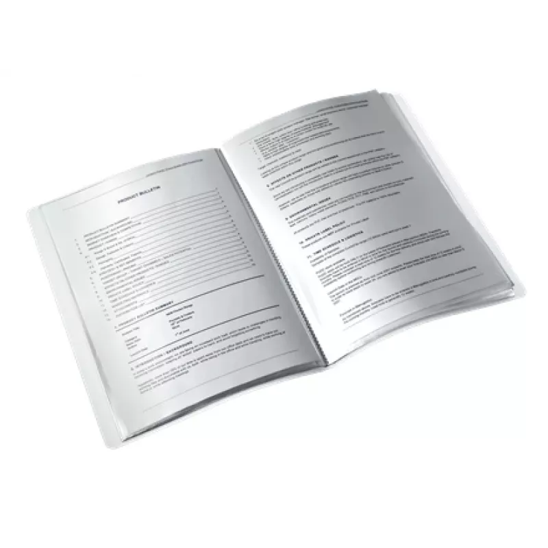 Leitz näyttökansio WOW PP 20 taskua, keltainen, polyvinyylikloridi (PVC), 20 taskua, A4, 231 mm, 13 mm