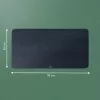 Leitz Large huopapöytämatto, tummanharmaa, huopa, 360 mm, 700 mm, 3 mm, 400 g