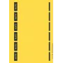 Leitz 16862015 itseliimautuvat tarrat suorakaide keltainen 150 kpl