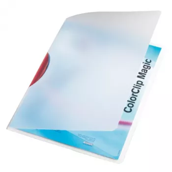 Leitz puristinkansio ColorClip Magic A4, polypropeeni (PP), 30 arkkia, A4, 220 mm, 310 mm