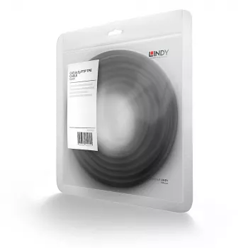 Lindy 47420 verkkokaapeli musta 20 m Cat6a S/FTP (S-STP)