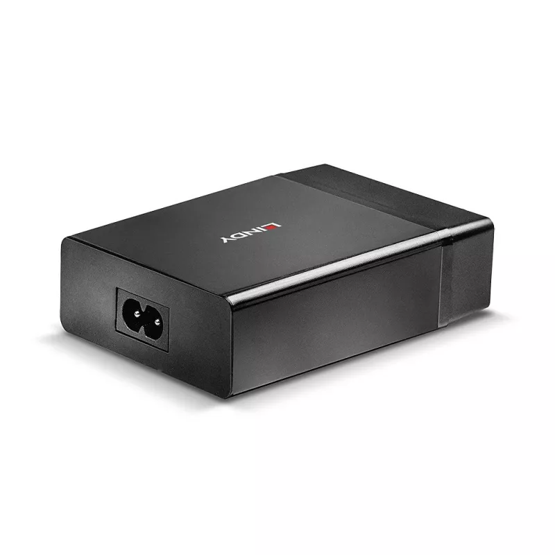 Lindy 4 portin USB Type-C ja A älylaturi Power Delivery -tuella, 72W