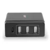 Lindy 4 portin USB Type-C ja A älylaturi Power Delivery -tuella, 72W