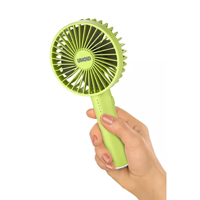 Unold Breezy II vihreä 10 cm käsituuletin