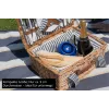 Unold Breezy Bowl 86679 kompakti henkilökohtainen tuuletin, musta/sininen