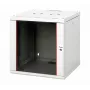Seinäkaappi Equip Pro Mount 19 inch kaappi 12HE 600X600MM RAL7035 harmaa
