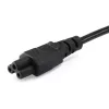 Equip High Quality virtakaapeli, C5 - Schuko, 3,0m, 3 m, C5-liitin, CEE7/7, H05VV-F3G, 250 V, 2,5 A