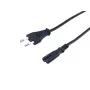 Equip High Quality virtakaapeli, C7 - 2-napainen euro, 3,0 m, 3 m, 2-napainen, C7-liitin, H03VVH2-F, 250 V, 2,5 A