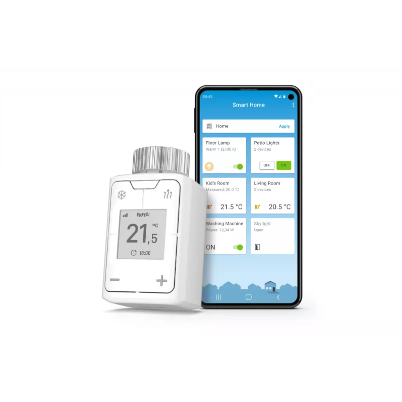 DECT 302 International, valkoinen, näppäimet, 0 - 50 °C, M30 x 1,5 mm, 40 m, °C