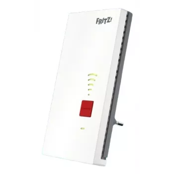 Verkkotoistin FRITZ Repeater 2700 Wi‑Fi 7 Dual‑Band 125 Mbit/s, 2,5 Gigabit Ethernet, valkoinen