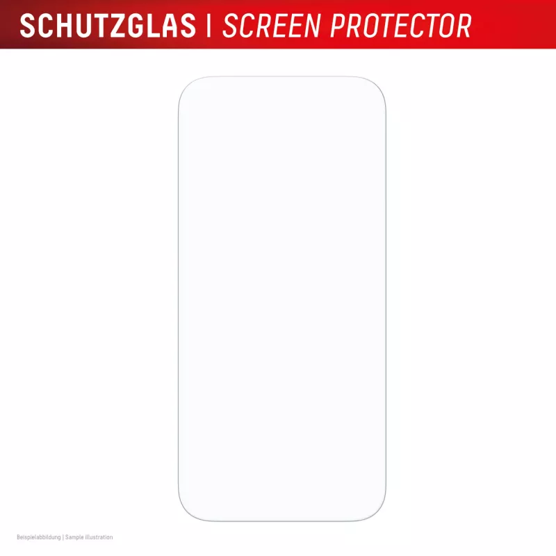 Karkaistu lasinen näytönsuoja e.v.i. Displex (10H) Apple iPhone 17 Pro Max — naarmu-, isku- ja likaahylkivä, 1 kpl