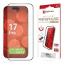 Näytönsuoja e.v.i. Displex iPhone 17 Pro Premium asennusapuvälineellä – naarmuuntumaton, läpinäkyvä/musta
