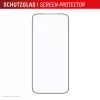 Näytönsuojakalvo e.v.i. Displex Premium iPhone 17 Pro Max Mount Master -asennusavulla (naarmu- ja likaahylkivä, läpinäkyvä/musta)