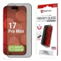 Privacy näytönsuojalasi karkaistusta lasista e.v.i. Displex (10H) Apple iPhone 17 Pro Max, tietosuojasuodatin