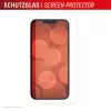 Näytönsuojakalvo ja kotelo e.v.i. Displex Apple iPhone 16e/17e, karkaistu lasi, läpinäkyvä, naarmuuntumaton