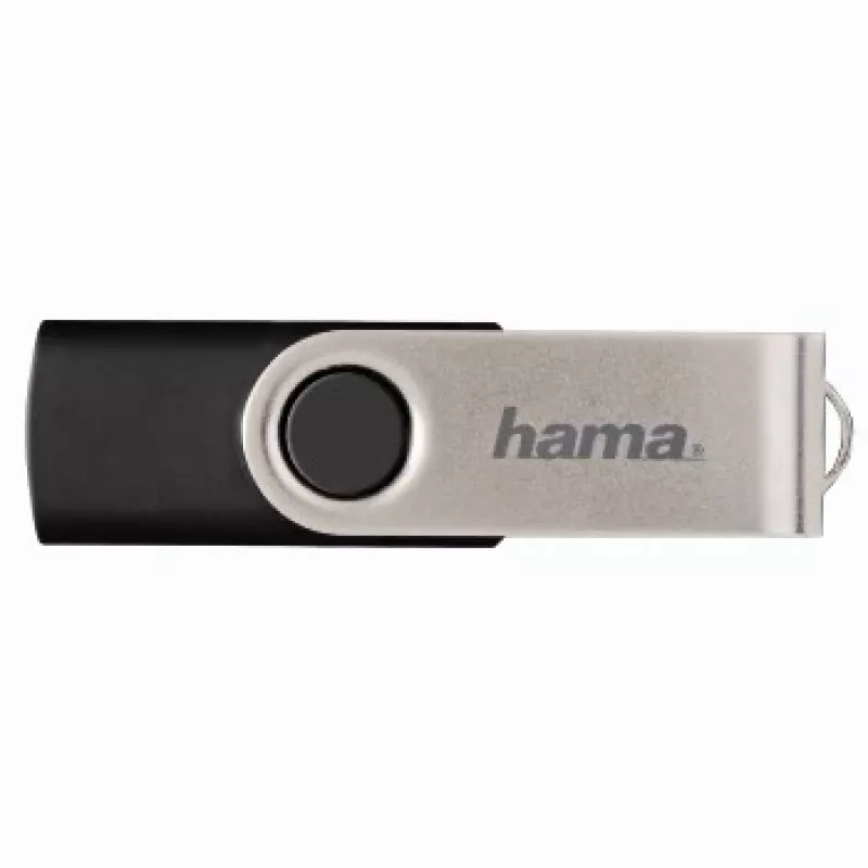 Hama Rotate USB 2.0 32 GB USB-muistitikku USB Type-A musta