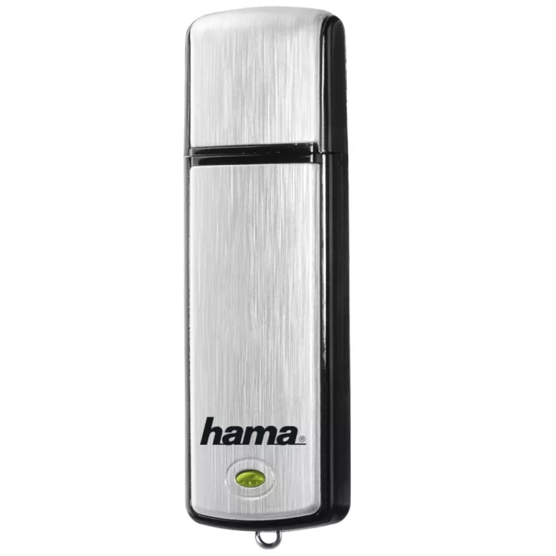 Hama Fancy USB-muistitikku 128 GB USB Type-A 2.0 musta, hopea