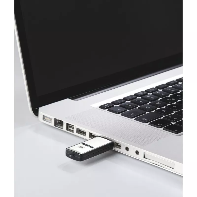 Hama Fancy USB-muistitikku 128 GB USB Type-A 2.0 musta, hopea