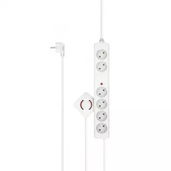 Hama 00223141 älykäs jatkojohto 6 AC-pistorasiaa 3 m