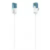 Hama Flexi-ohut verkkokaapeli valkoinen 0,75 m Cat6a U/UTP (UTP)