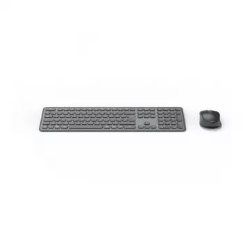 Hama WKM-550 näppäimistö ja hiiri sisältyvät Home/Office RF langaton + Bluetooth QWERTZ Deutsch musta