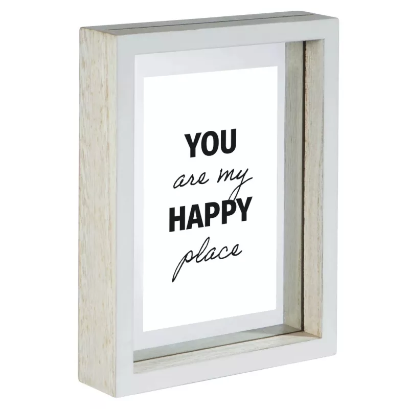 Hama Happy Single valokuvakehys valkoinen