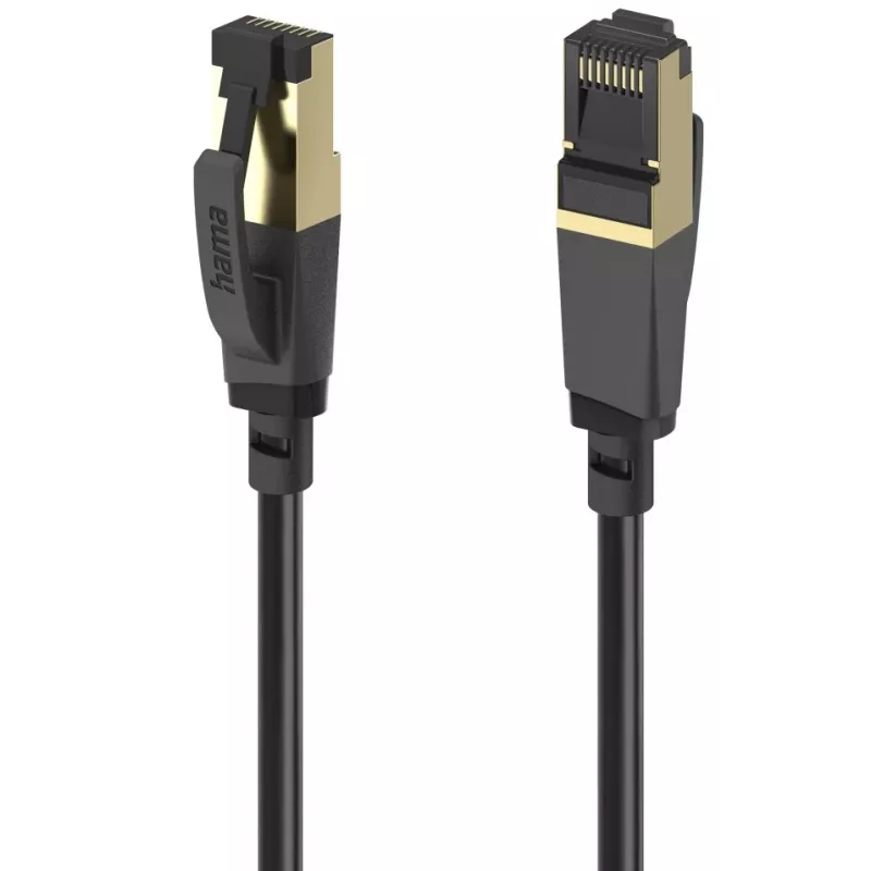Hama 00202002 verkkokaapeli musta 3 m Cat8 S/FTP (S-STP)