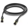 Hama 00202002 verkkokaapeli musta 3 m Cat8 S/FTP (S-STP)