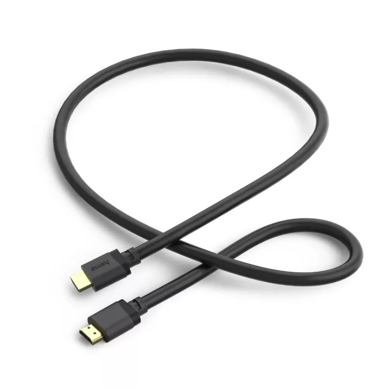 Hama 00202027 HDMI-kaapeli 1 m HDMI tyyppi A (standard) musta